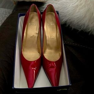 Stuart weitzman 9.5 red pumps